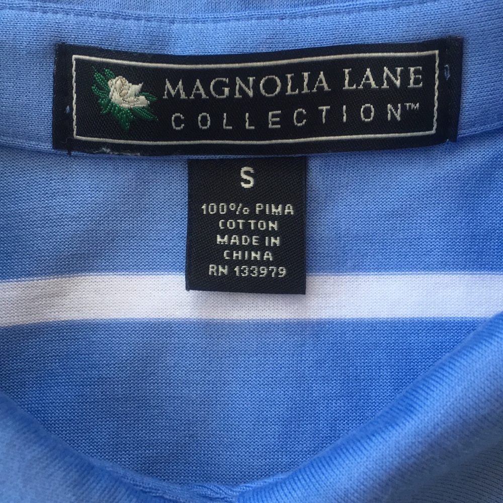 Magnolia Lane Collection Sleeveless Polo - Picture 2 of 3